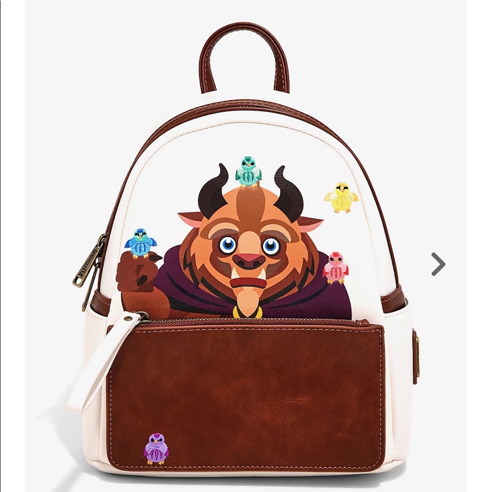 ISO beauty and the beast chibi loungefly backpack